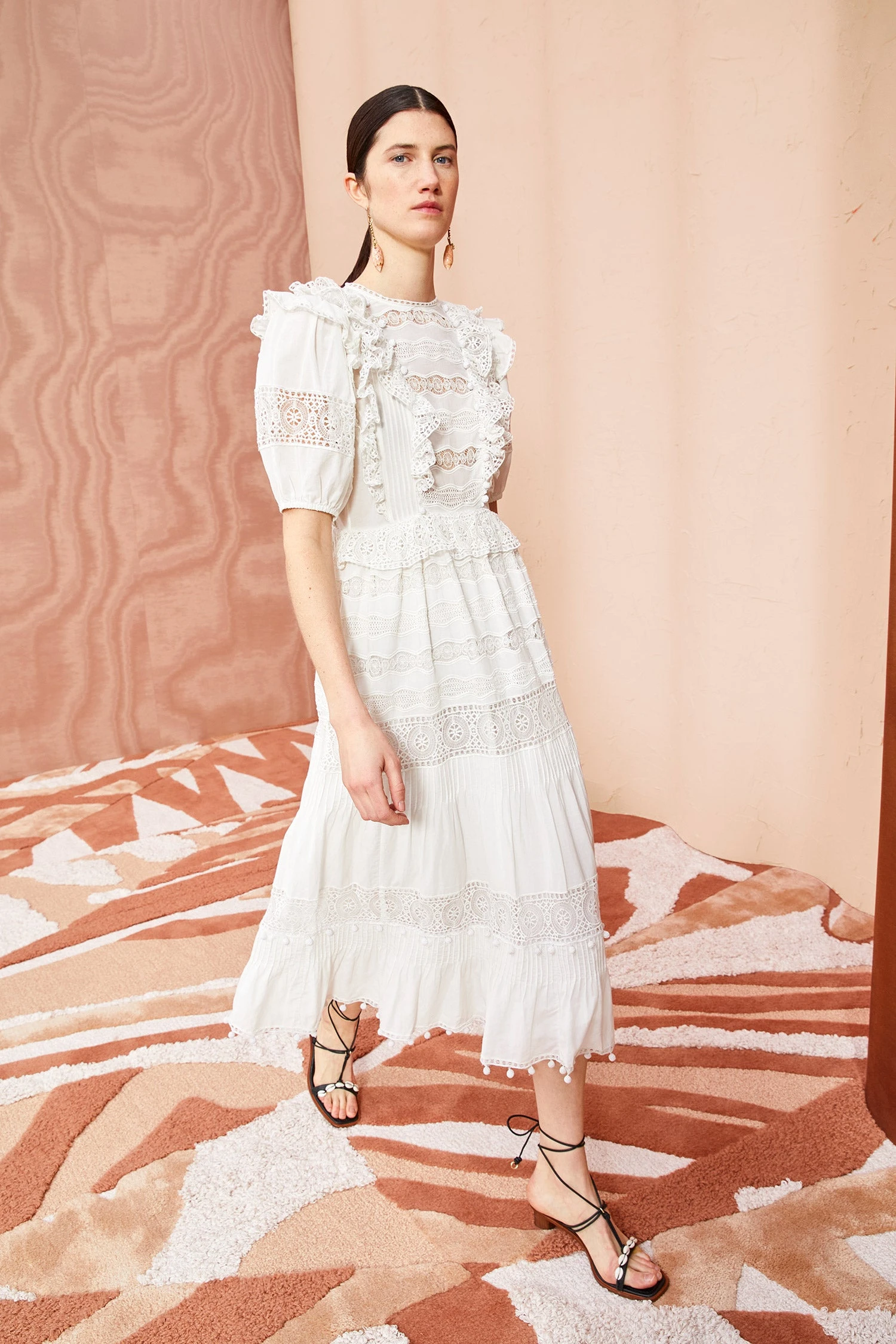 ULLA JOHNSON Guinevere Dress - Pristine 3 ULLA JOHNSON Guinevere Dress - Pristine - Image 3