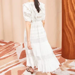 ULLA JOHNSON Guinevere Dress - Pristine 8 ULLA JOHNSON Guinevere Dress - Pristine -Cheap Style Qube Store Guinevere Dress PRISTINE 04