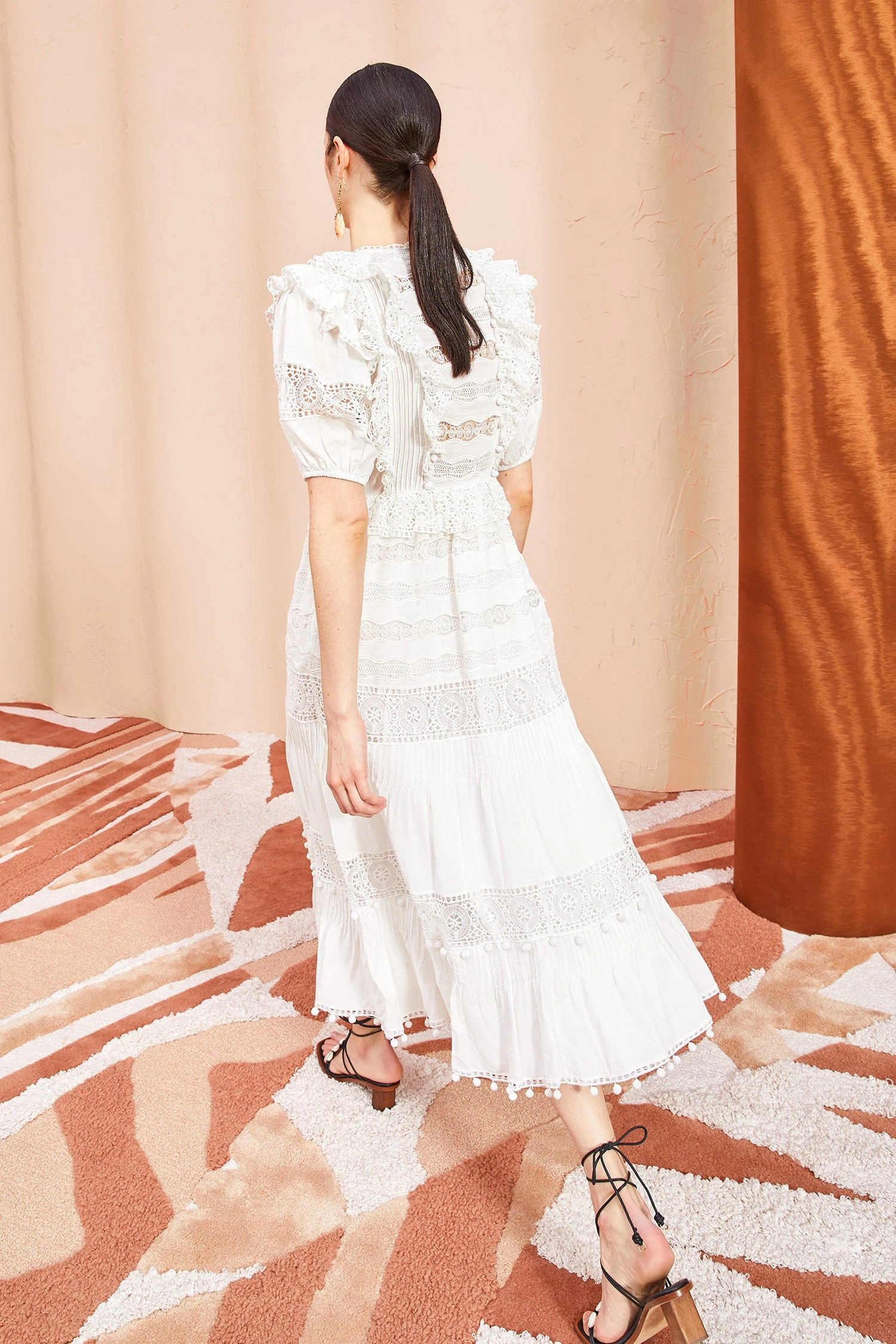 ULLA JOHNSON Guinevere Dress - Pristine 4 ULLA JOHNSON Guinevere Dress - Pristine - Image 4