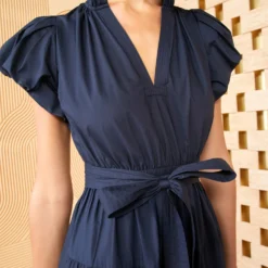 ULLA JOHNSON Ottilie Dress - Midnight -Cheap Style Qube Store SHOT 0152 ULLA JOHNSON OTTILIE DRESS MIDNIGHT 0184 ALT