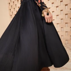 ULLA JOHNSON Wren Skirt - Noir -Cheap Style Qube Store SHOT 040 0131 ULLA JOHNSON WREN SKIRT NOIR UJ990304 view 1