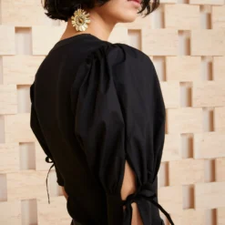 ULLA JOHNSON Pia Top - Noir -Cheap Style Qube Store TEST ULLA JOHNSON PIA TOP NOIR UJ990723 view 2