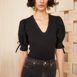 ULLA JOHNSON Pia Top - Noir