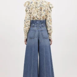 ULLA JOHNSON The Sylvan Jean - Danube Medium Indigo Wash -Cheap Style Qube Store UJ AW23 038 0660