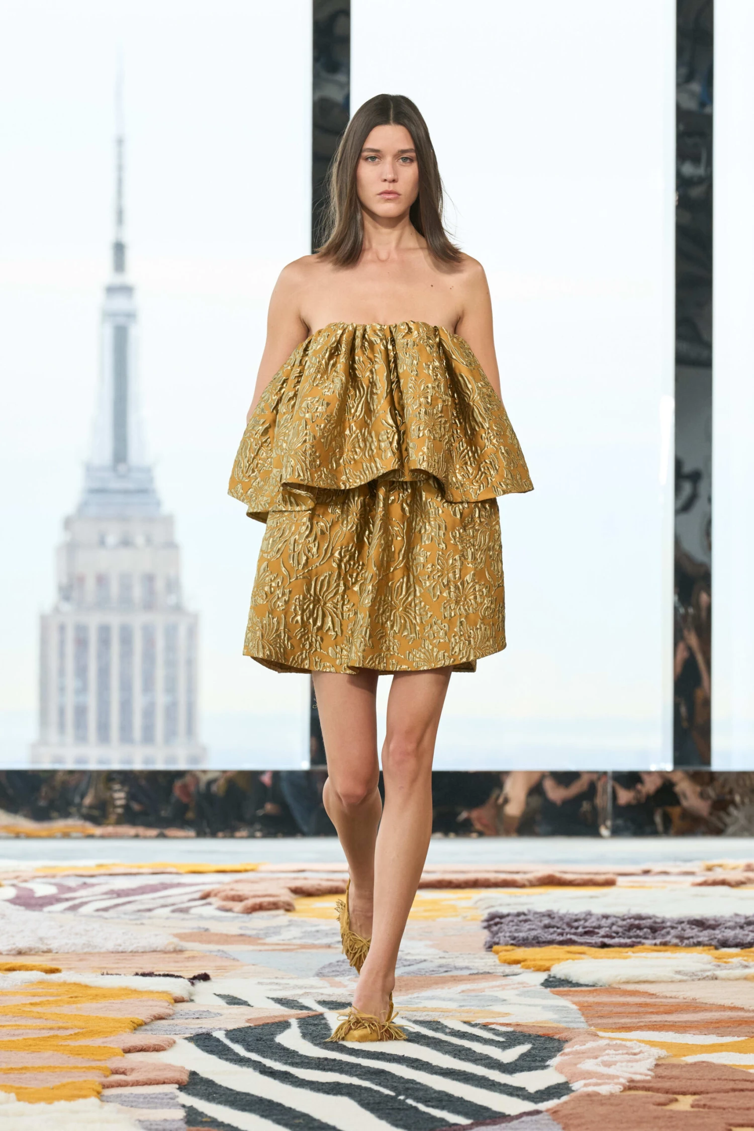 ULLA JOHNSON Oui Dress - Citrine 2 ULLA JOHNSON Oui Dress - Citrine - Image 2