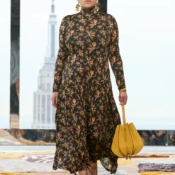 ULLA JOHNSON Fernanda Dress - Maple -Cheap Style Qube Store UJ AW23 27 Filippo 41a69ea6 cd69 44d6 8f93 a6bcf8234f48 scaled