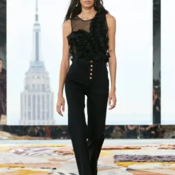 ULLA JOHNSON Winnifred Top - Noir -Cheap Style Qube Store UJ AW23 38 Filippo scaled