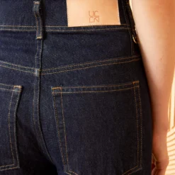 ULLA JOHNSON The Yvette Jean - Tigris Rigid Wash -Cheap Style Qube Store ULLA JOHNSON YETTE JEAN TIGRIS RIGID WASH 03