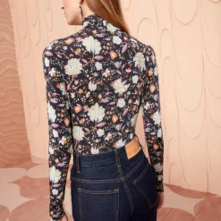 ULLA JOHNSON Aurelia Turtleneck - Nuit 9 ULLA JOHNSON Aurelia Turtleneck - Nuit -Cheap Style Qube Store ULLA JOHNSON AURELIA TURTLENECK NUIT RESHOOT 0054