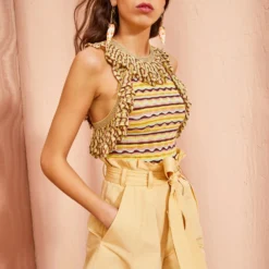 ULLA JOHNSON Abri Shorts - Dune 8 ULLA JOHNSON Abri Shorts - Dune -Cheap Style Qube Store ULLA JOHNSON Abri Shorts DUNE 0068