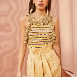 ULLA JOHNSON Abri Shorts - Dune