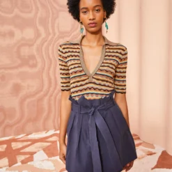 ULLA JOHNSON Abri Shorts - Midnight