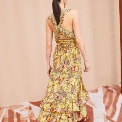 ULLA JOHNSON Acacia Skirt - Calla Lily -Cheap Style Qube Store ULLA JOHNSON Acacia Skirt CALLA LILY 04