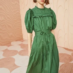 ULLA JOHNSON Adeline Top - Juniper 7 ULLA JOHNSON Adeline Top - Juniper -Cheap Style Qube Store ULLA JOHNSON Adeline Top JUNIPER 01 MAIN