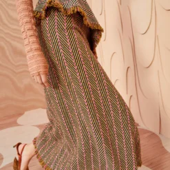 ULLA JOHNSON Agatha Skirt - Tiger's Eye -Cheap Style Qube Store ULLA JOHNSON Agatha Skirt TIGER SEYE 0185