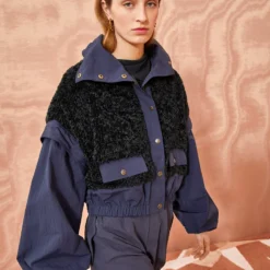 Cheap Style Qube Store 27 ULLA JOHNSON Aidan Jacket - Midnight