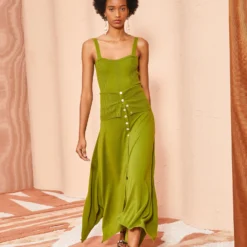 ULLA JOHNSON Alessi Skirt - Willow -Cheap Style Qube Store ULLA JOHNSON Alessi Skirt WILLOW 0052