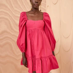 ULLA JOHNSON Alita Dress - Rosebud