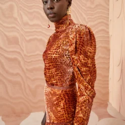 ULLA JOHNSON Althea Turtleneck - Sienna -Cheap Style Qube Store ULLA JOHNSON Althea Turtleneck SIENNA 0137