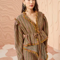 ULLA JOHNSON Ames Jacket - Tiger's Eye -Cheap Style Qube Store ULLA JOHNSON Ames Jacket TIGER SEYE 0018