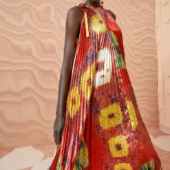 ULLA JOHNSON Amiko Dress - Medallion -Cheap Style Qube Store ULLA JOHNSON Amiko Dress MEDALLION 0035