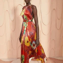 ULLA JOHNSON Amiko Dress - Medallion -Cheap Style Qube Store ULLA JOHNSON Amiko Dress MEDALLION 0165