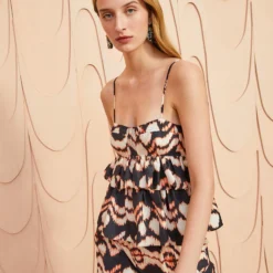 ULLA JOHNSON Amrita Top - Obsidian