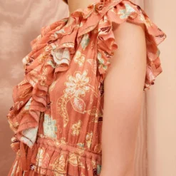 ULLA JOHNSON Arisa Dress - Mesa Floral -Cheap Style Qube Store ULLA JOHNSON Arisa Dress MESA FLORAL 05