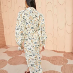 ULLA JOHNSON Athena Dress - Gardenia -Cheap Style Qube Store ULLA JOHNSON Athena Dress GARDENIA 0236