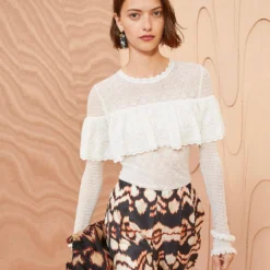 ULLA JOHNSON Augustina Pullover - Pristine