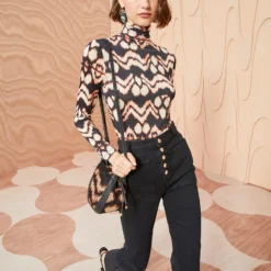 ULLA JOHNSON Aurelia Turtleneck - Obsidian -Cheap Style Qube Store ULLA JOHNSON Aurelia Turtleneck OBSIDIAN 01 MAIN