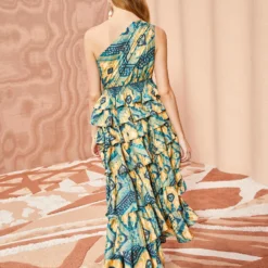 ULLA JOHNSON Auryn Gown - Constellation -Cheap Style Qube Store ULLA JOHNSON Auryn Gown CONSTELLATION 04