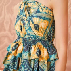 ULLA JOHNSON Auryn Gown - Constellation -Cheap Style Qube Store ULLA JOHNSON Auryn Gown CONSTELLATION 05