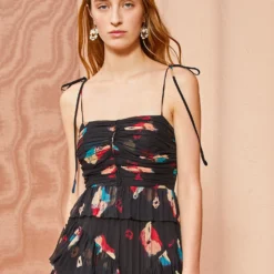 ULLA JOHNSON Aveline Gown - Nocturne -Cheap Style Qube Store ULLA JOHNSON Aveline Gown NOCTURNE 05