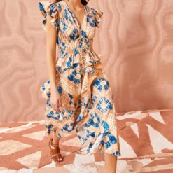 ULLA JOHNSON Avia Dress - Fossil