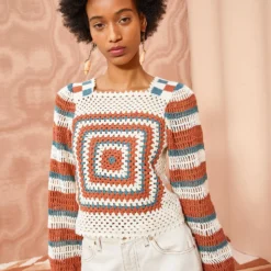 ULLA JOHNSON Beso Pullover - Canyon