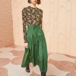 ULLA JOHNSON Blythe Skirt - Juniper