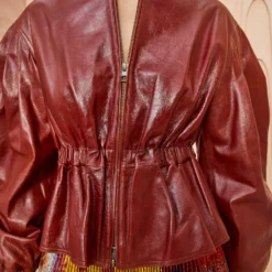 ULLA JOHNSON Briar Jacket - Mahogany -Cheap Style Qube Store ULLA JOHNSON Briar Jacket MAHOGANY 0095