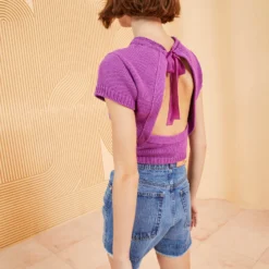 ULLA JOHNSON The Charlotte Short - Danube Medium Indigo Wash -Cheap Style Qube Store ULLA JOHNSON CHARLOTTE SHORT DANUBE 0029