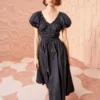 ULLA JOHNSON Cecile Dress - Noir