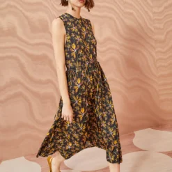 ULLA JOHNSON Clea Dress - Maple