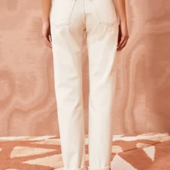 ULLA JOHNSON Daphne Jean - Cowrie Wash -Cheap Style Qube Store ULLA JOHNSON Daphne Jean COWRIE WASH 04