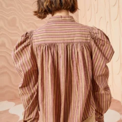 ULLA JOHNSON Dari Blouse - Mulberry -Cheap Style Qube Store ULLA JOHNSON Dari Blouse MULBERRY 0125