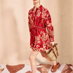 ULLA JOHNSON Dari Dress - Vermilion 7 ULLA JOHNSON Dari Dress - Vermilion -Cheap Style Qube Store ULLA JOHNSON Dari Dress VERMILION 04