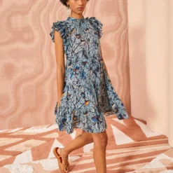 ULLA JOHNSON Denia Dress - Morning Glory