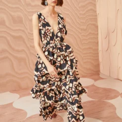 ULLA JOHNSON Dephne Dress - Obsidian