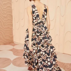 ULLA JOHNSON Dephne Dress - Obsidian -Cheap Style Qube Store ULLA JOHNSON Dephne Dress OBSIDIAN 04