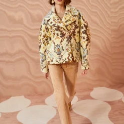 ULLA JOHNSON Dorothea Jacket - Yarrow -Cheap Style Qube Store ULLA JOHNSON Dorothea Jacket YARROW 04