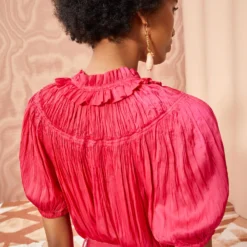 ULLA JOHNSON Eleni Top - Orchid -Cheap Style Qube Store ULLA JOHNSON Eleni Top ORCHID 04