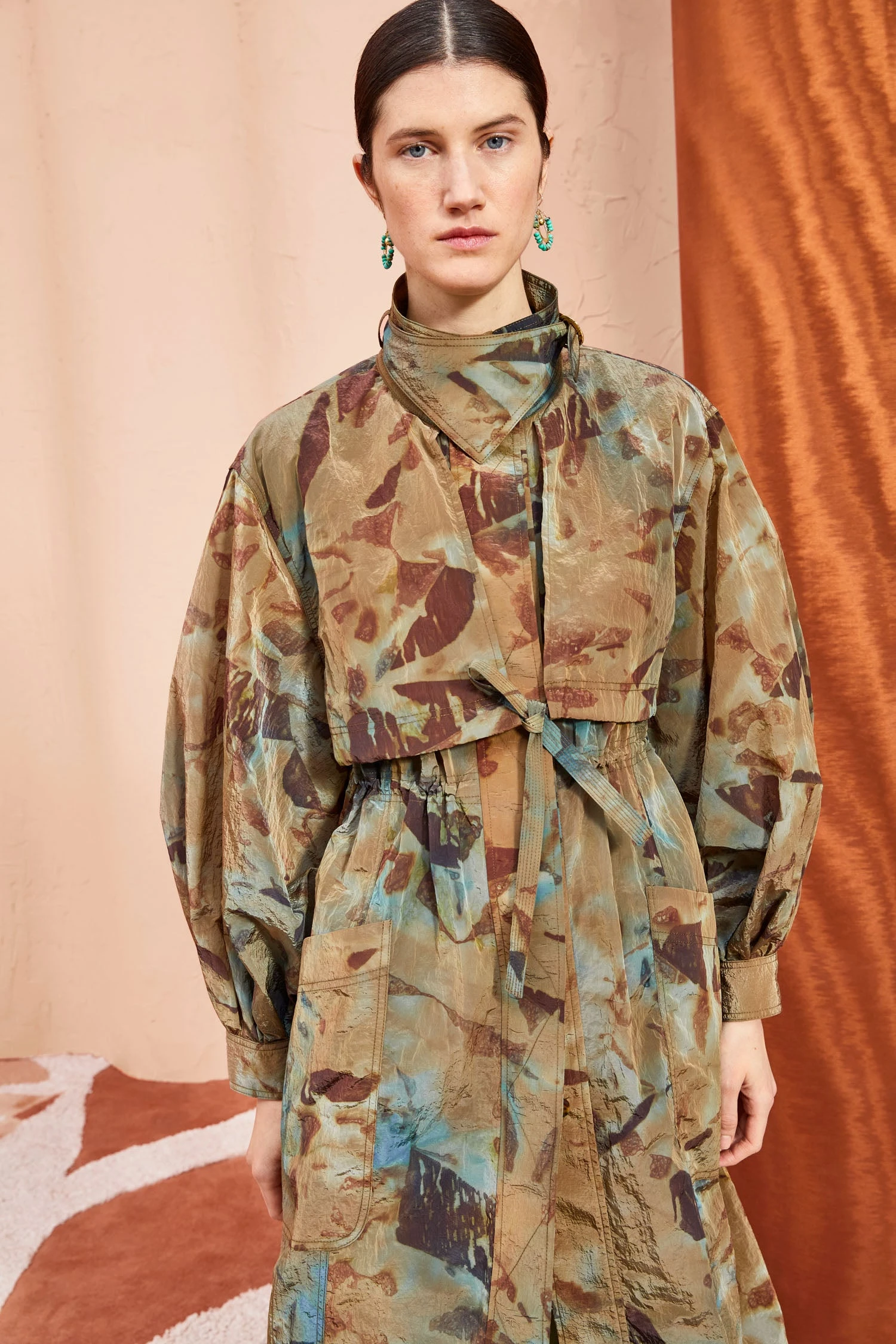 ULLA JOHNSON Elettra Trench - Chalcedony 3 ULLA JOHNSON Elettra Trench - Chalcedony - Image 3